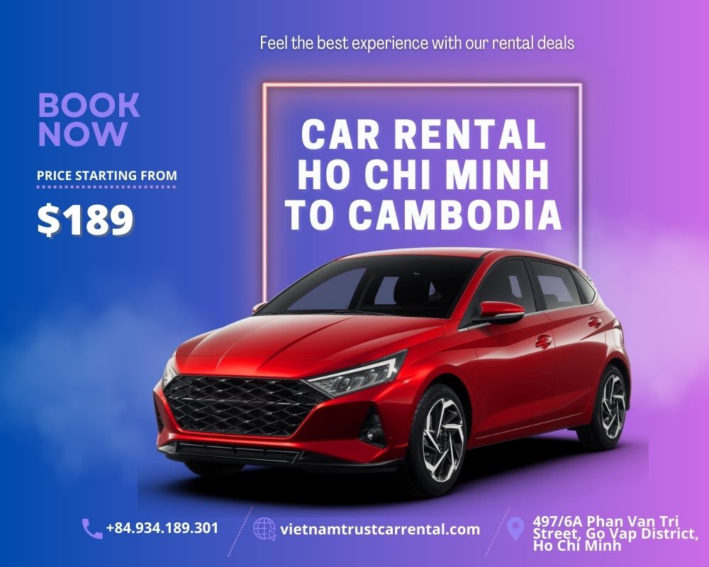 car rental Ho Chi Minh to Cambodia